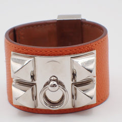 Hermes Collier de Chien Bracelet Leather