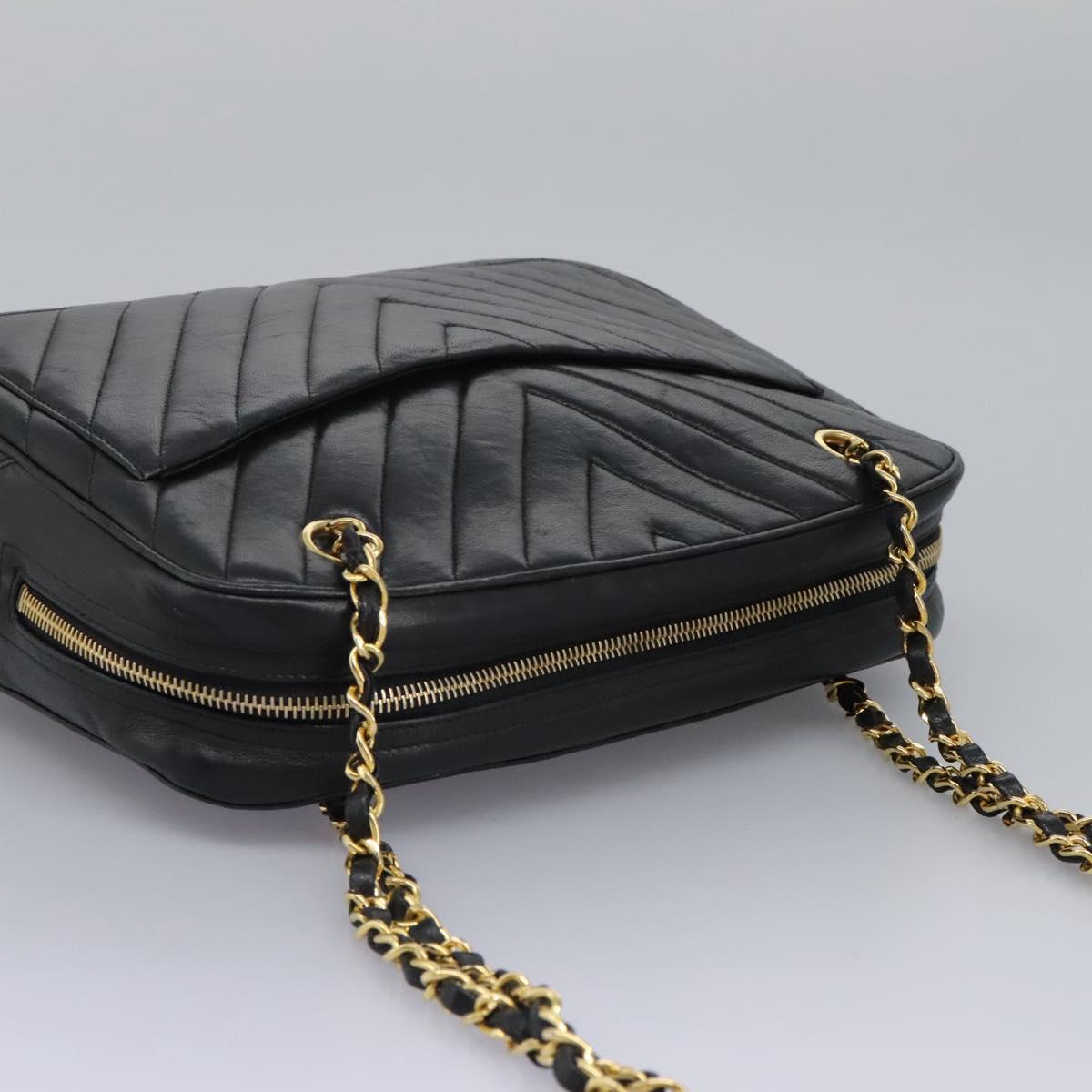 Chanel V Stitch Leather