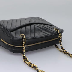 Chanel V Stitch Leather