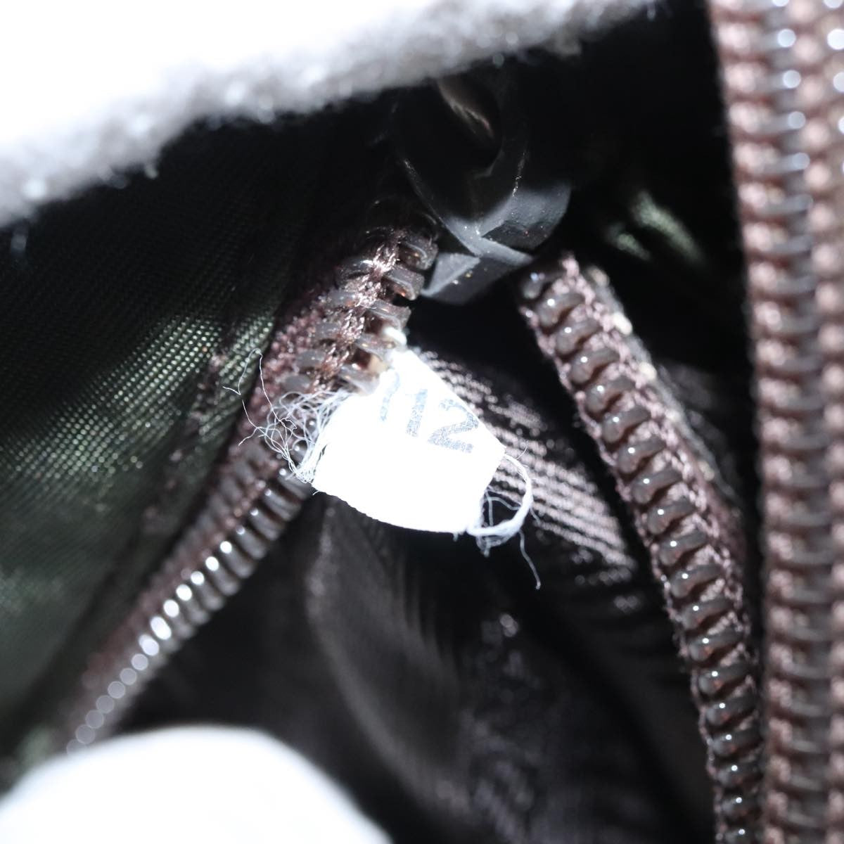 Prada Tall Zip Top Hobo Soft Calf