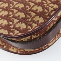 Christian Dior Vintage Trotter Shoulder Bag Canvas