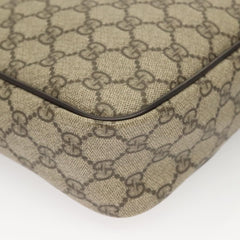 Gucci Front Zip Messenger GG Coated Canvas