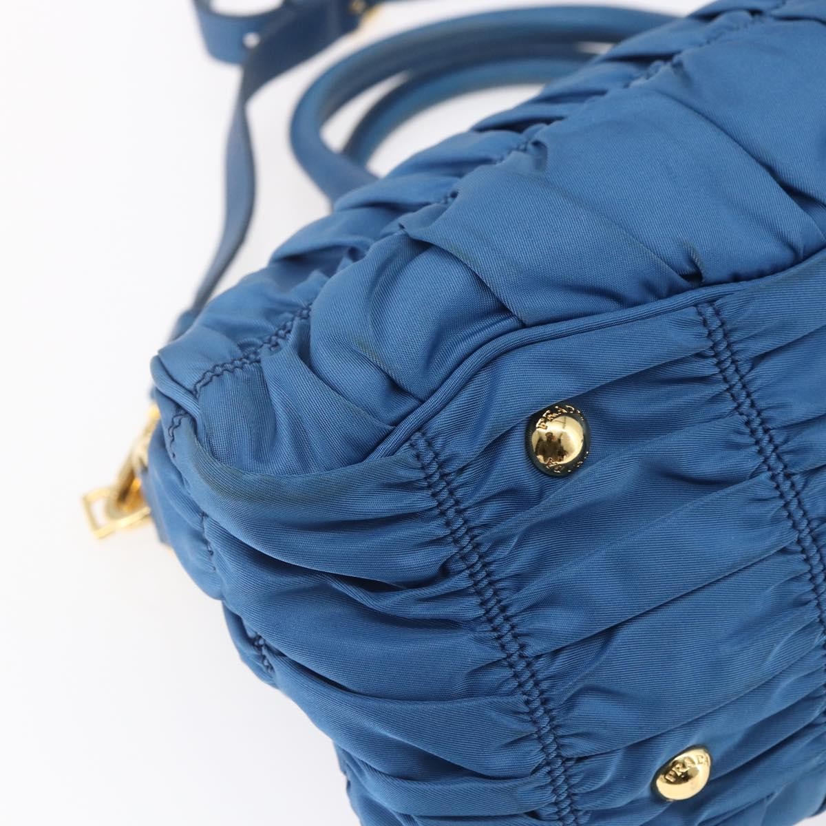 Prada Gaufre Convertible Satchel Tessuto