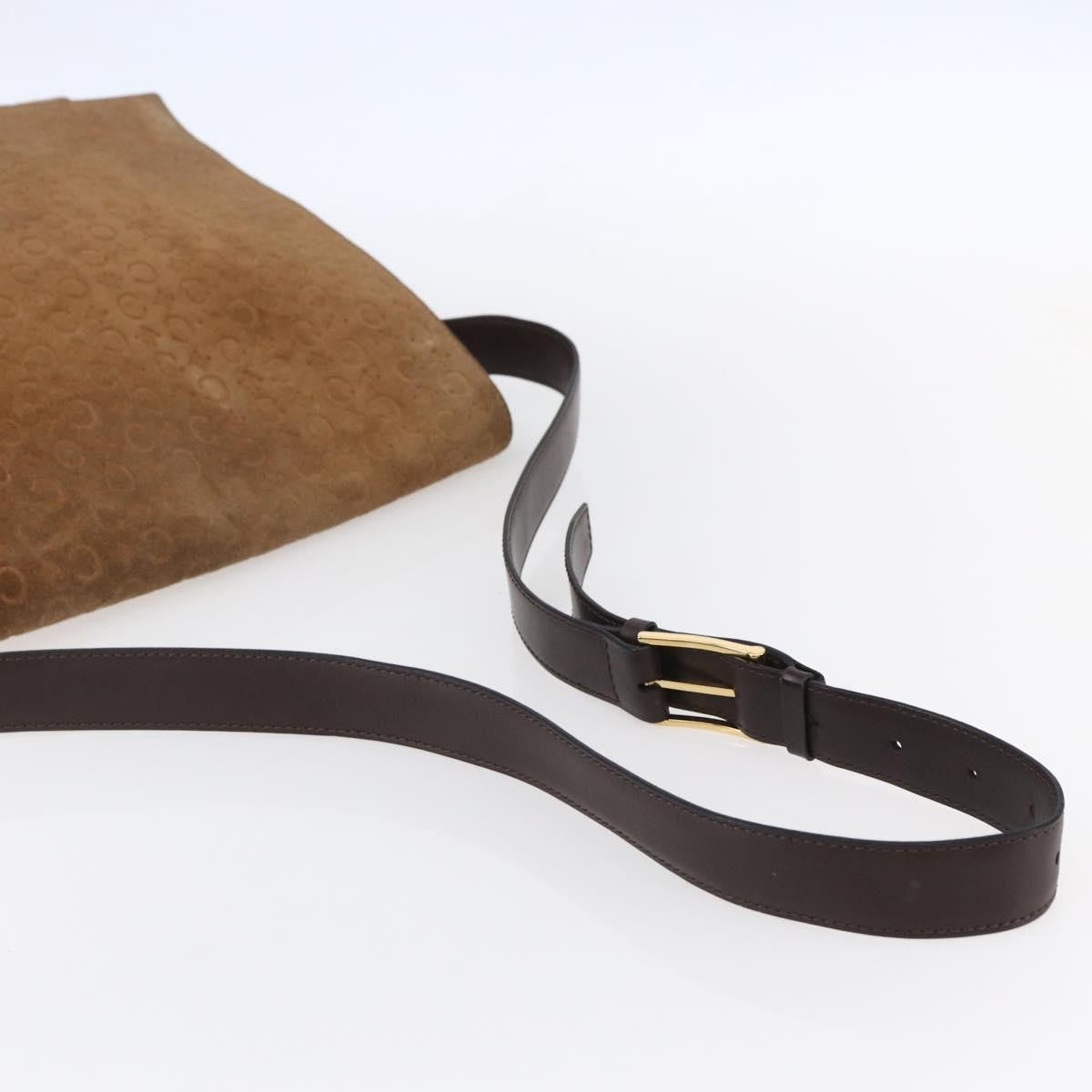 Celine C Macadam Shoulder bag Suede