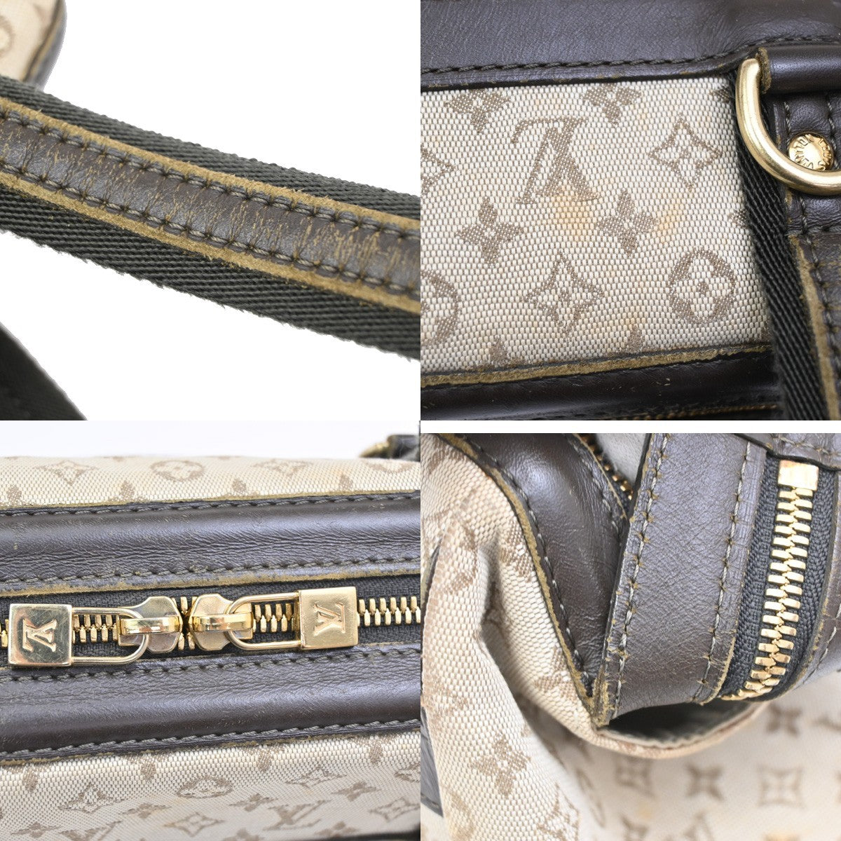 Louis Vuitton Josephine Handbag Mini Lin