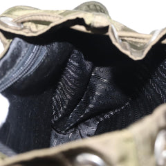 Prada Double Front Pocket Backpack Tessuto