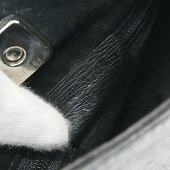 Gucci Vintage Bamboo Handle Bag Leather