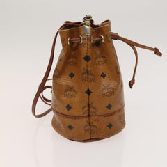 MCM Drawstring Shoulder Bag Leather