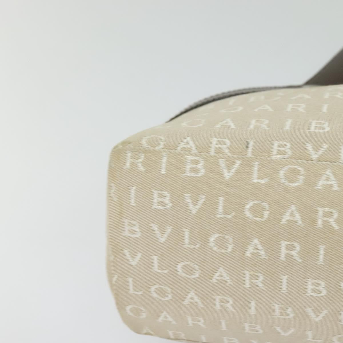 Bvlgari B.Zero1 Logomania Bag Canvas with Leather