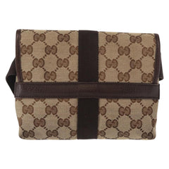 Gucci Buckle Belt Bag GG Canvas