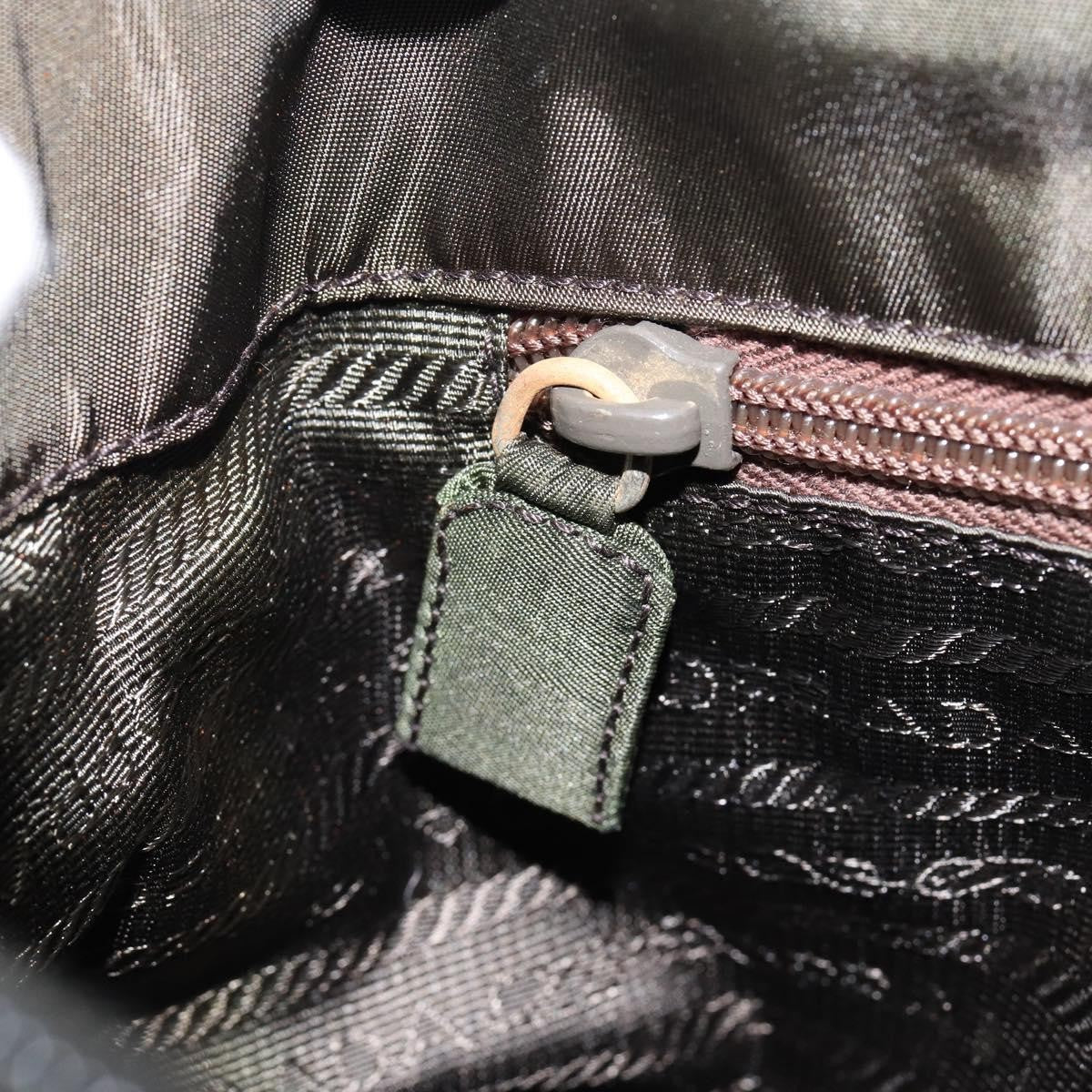 Prada Vintage Zip Tote Tessuto