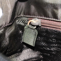 Prada Vintage Zip Tote Tessuto