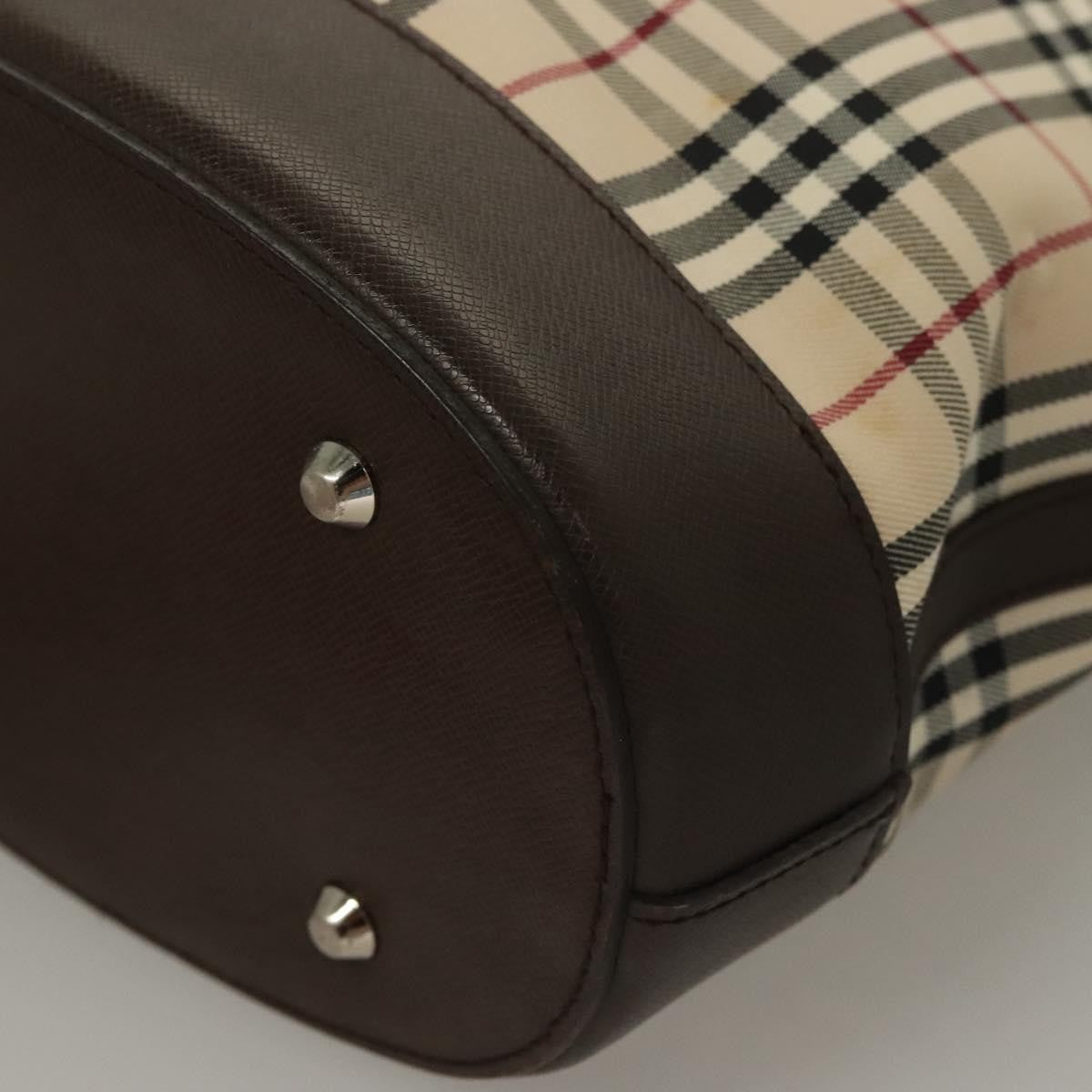 Burberry Nova Check Tote canvas check pattern