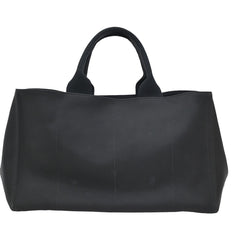 Prada Canapa Convertible Tote Canvas