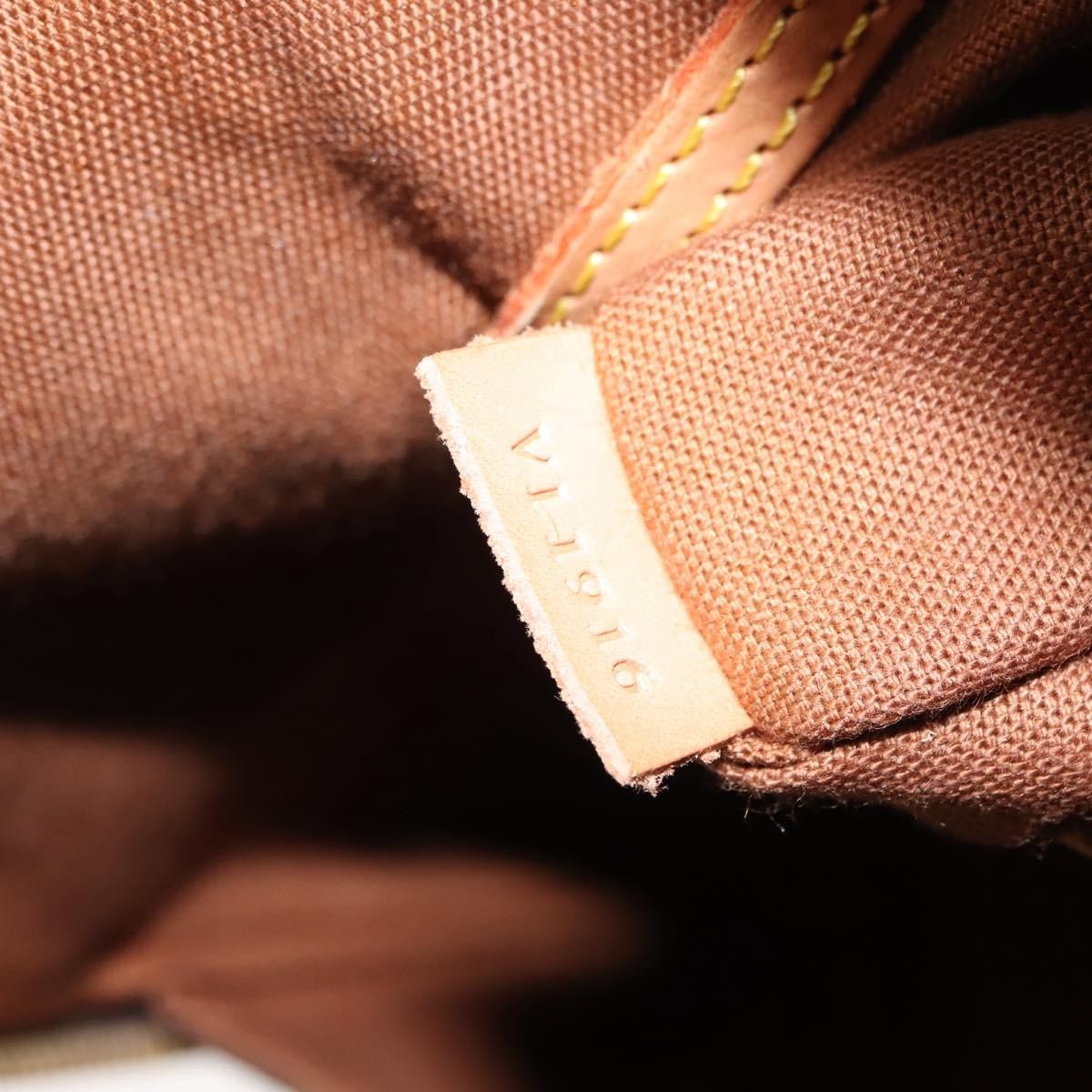 Louis Vuitton Alma Handbag Monogram Canvas