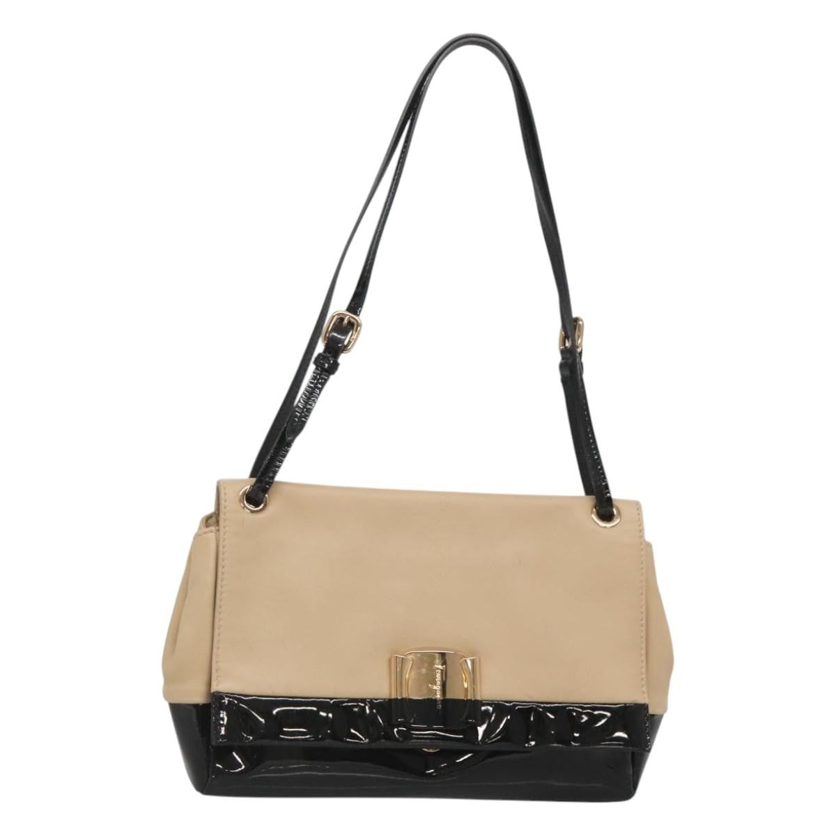 Salvatore Ferragamo Vala Shoulder Bag Leather