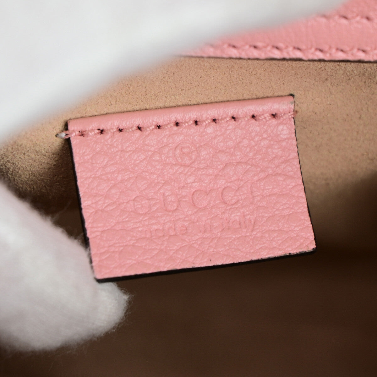 Gucci Diana NM Bamboo Handle Tote Leather