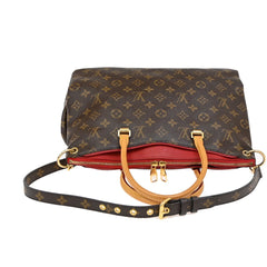 Louis Vuitton Pallas Tote Monogram Canvas with Leather