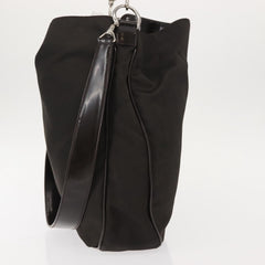 Gucci Vintage Bamboo Shoulder Bag Nylon