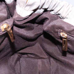 Salvatore Ferragamo Convertible Bow Satchel Nylon