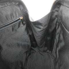 Chanel Surpique Zip Around Satchel Quilted Leather