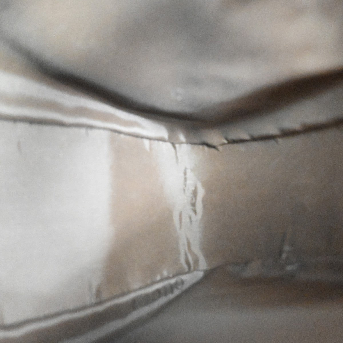 Gucci Vintage Bamboo Handle Open Hobo Leather