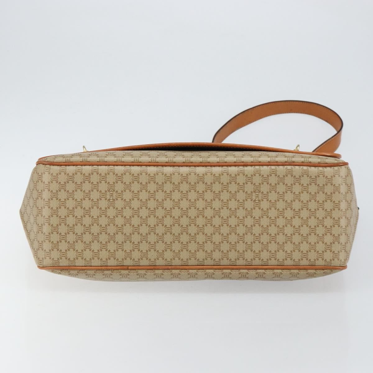 Celine Macadam Shoulder Bag PVC Leather