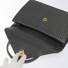 Bally Vintage Handbag Quilted Leather