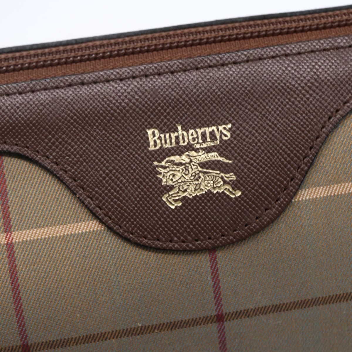 Burberry Nova check Pochette Canvas