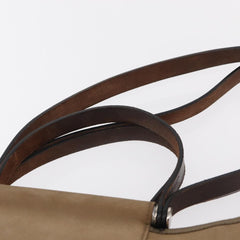 Hermes Cabag Elan Toile and Leather