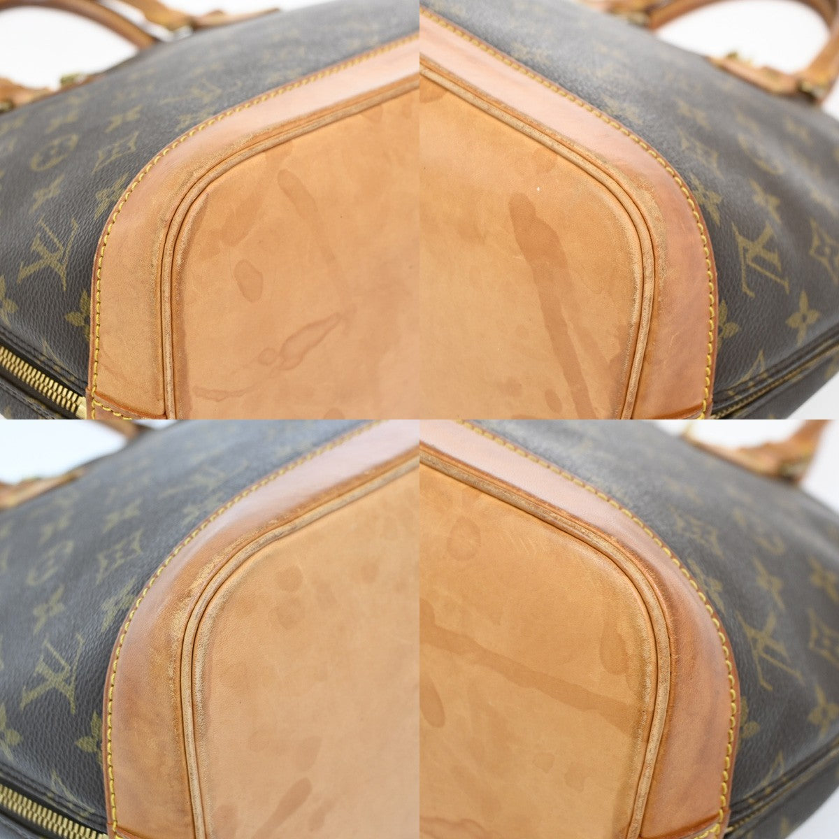 Louis Vuitton Alma Handbag Monogram Canvas