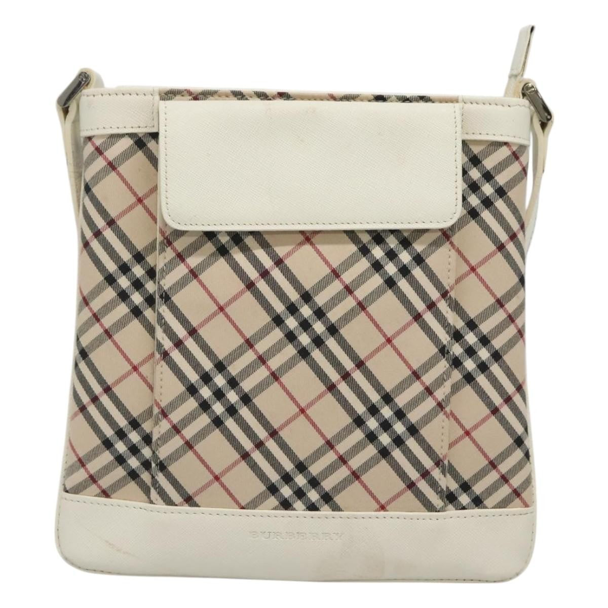 Burberry Zip Crossbody Bag Canvas
