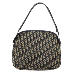 Christian Dior Vintage CD Trotter Handbag Canvas