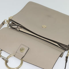 Chloe Faye Shoulder Bag Leather and Suede