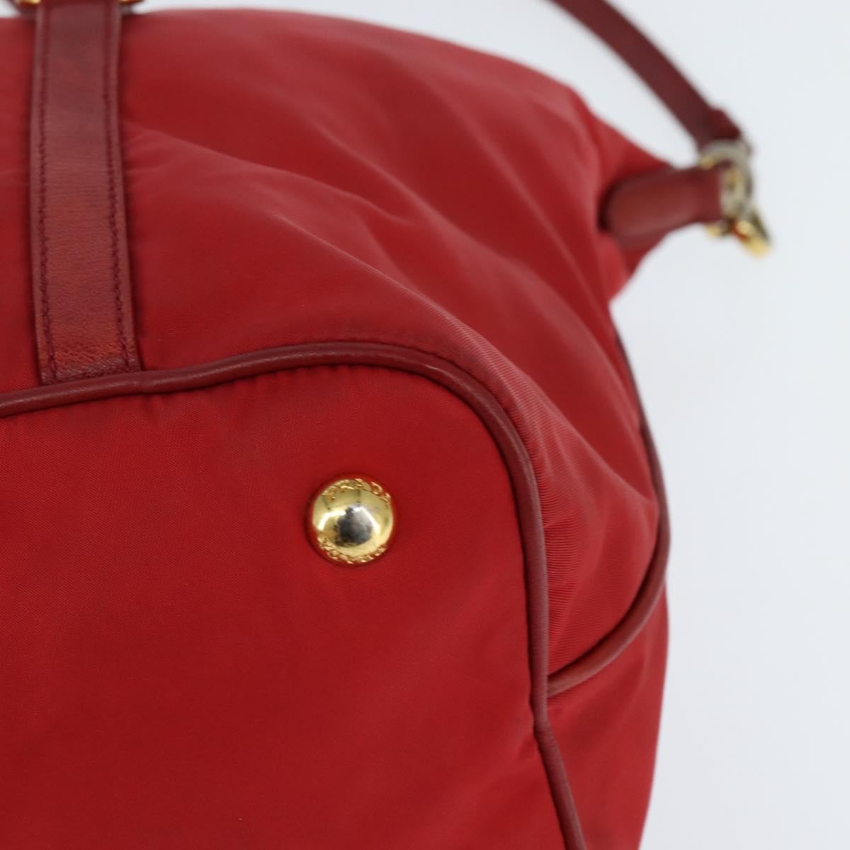 Prada Convertible Logo Tote Tessuto