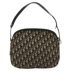 Christian Dior Vintage Trotter Shoulder Bag Canvas