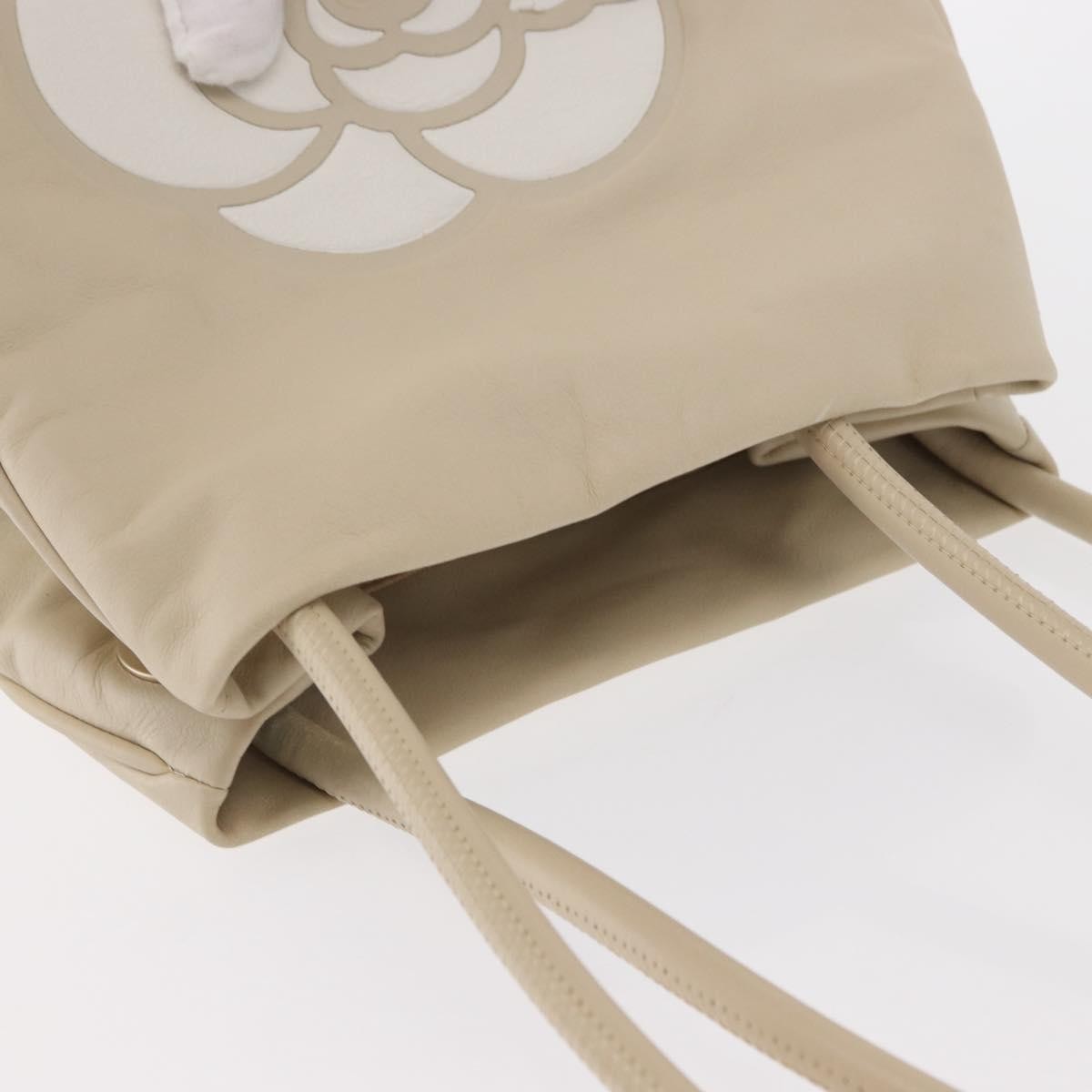 Chanel Camellia Tote Leather