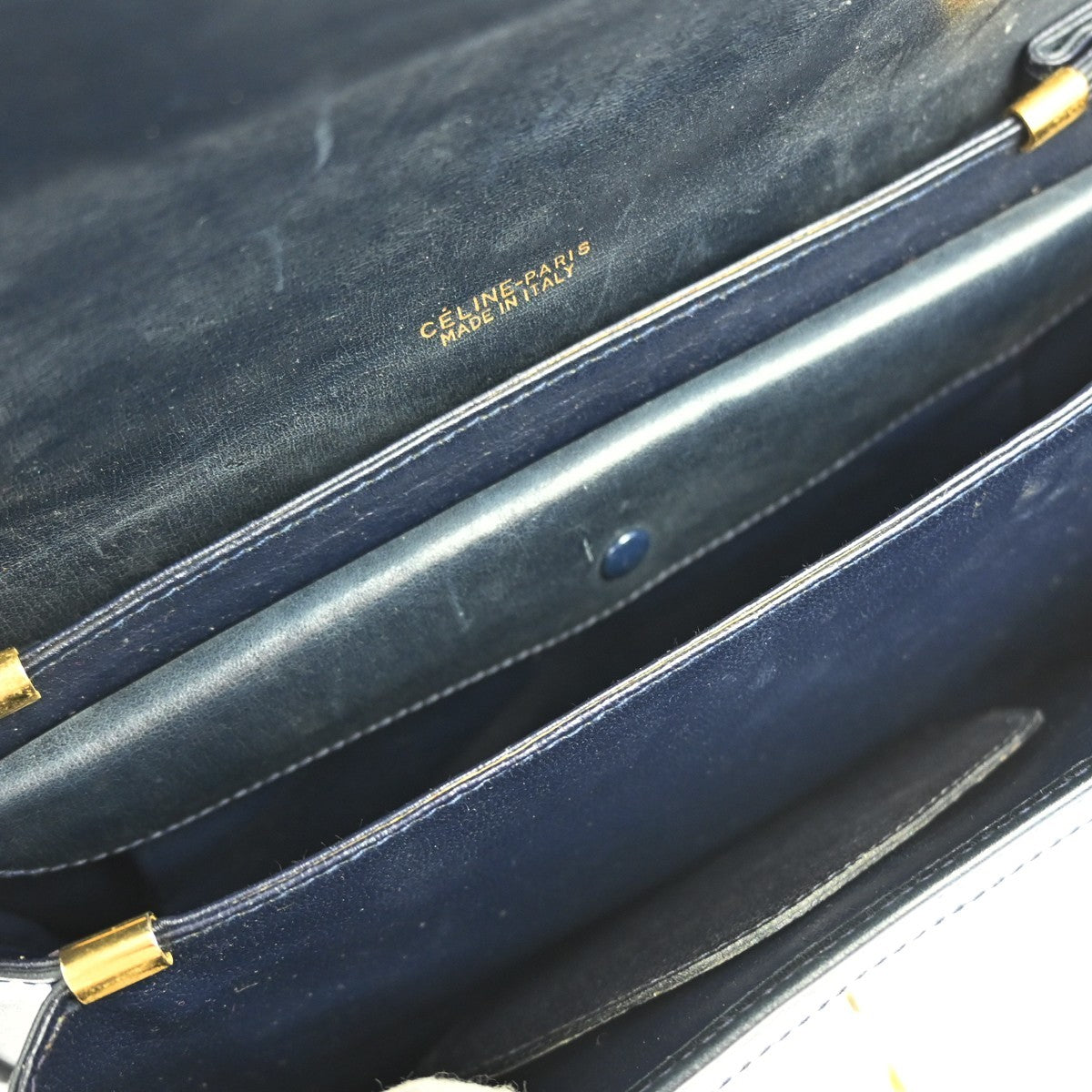 Celine C Macadam Shoulder bag Suede