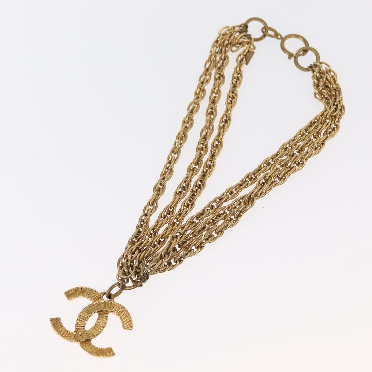Chanel CC Necklace Metal