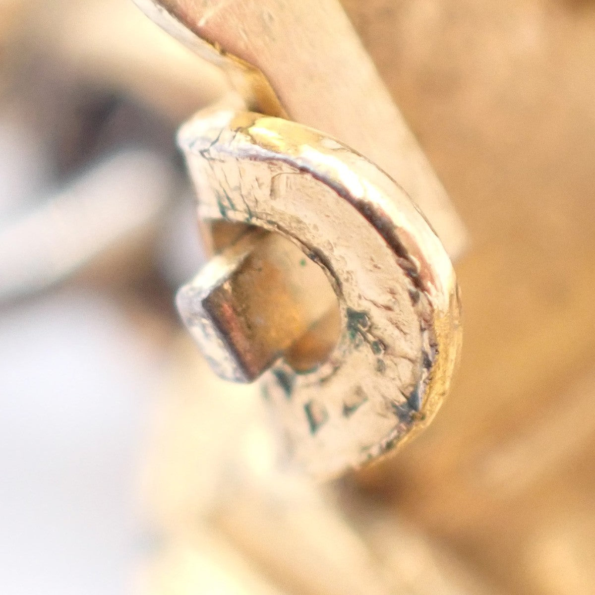 Chanel CC Rhombus Clip-On Earrings Metal