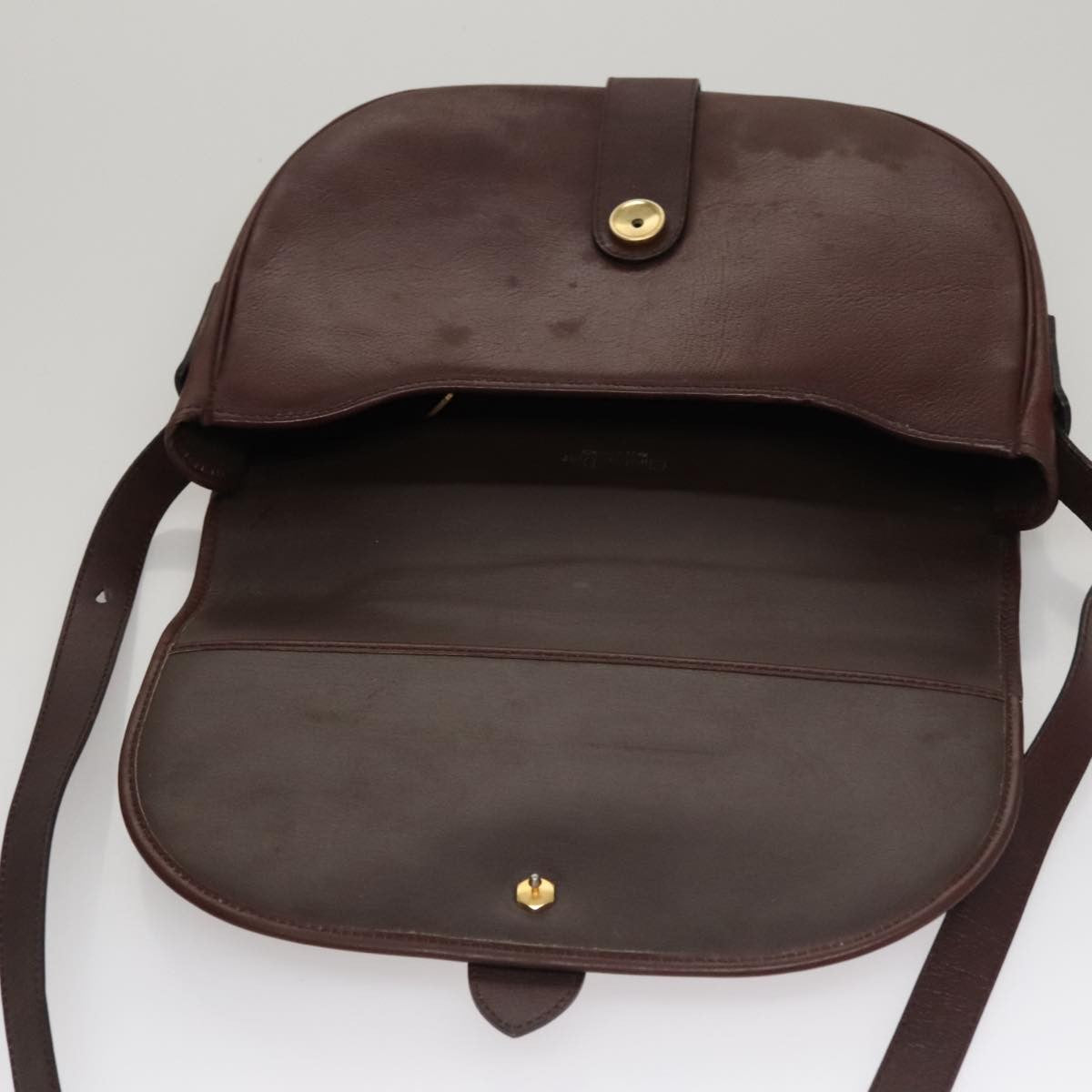 Christian Dior Vintage Trotter Shoulder Bag Canvas