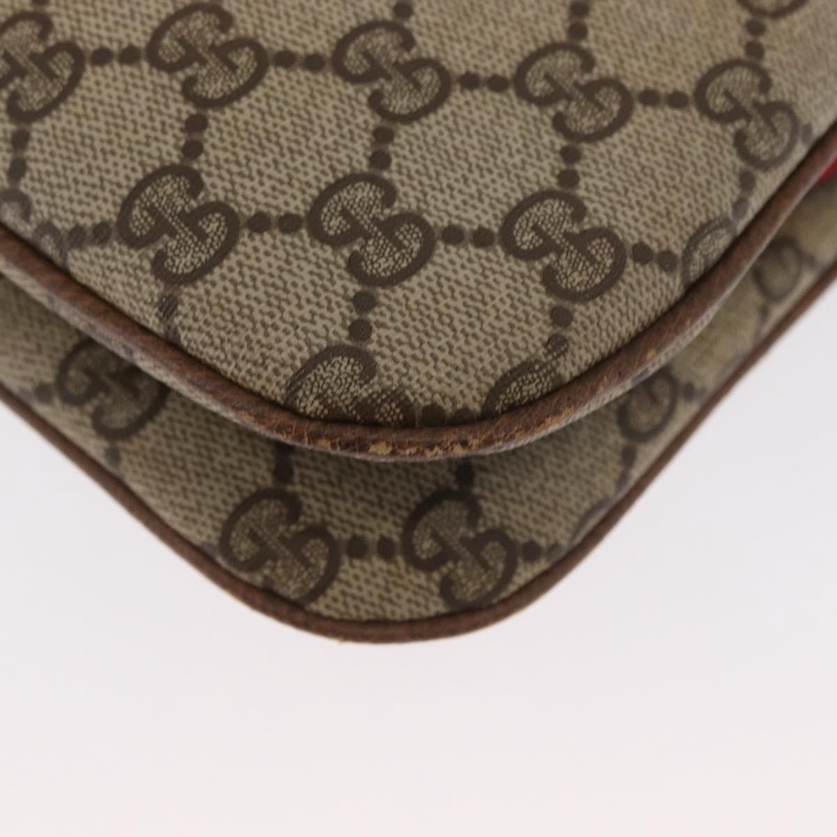 Gucci Vintage Shoulder Bag GG Coated Canvas