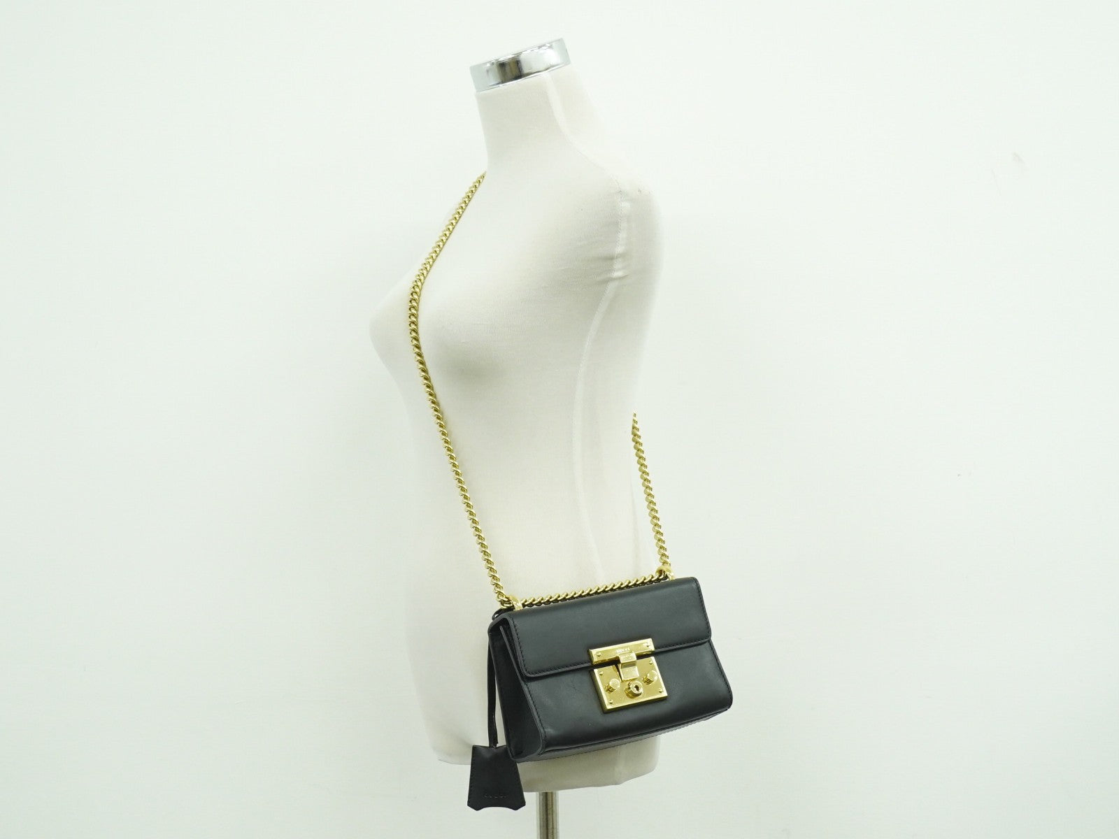 Gucci Padlock Shoulder Bag Leather