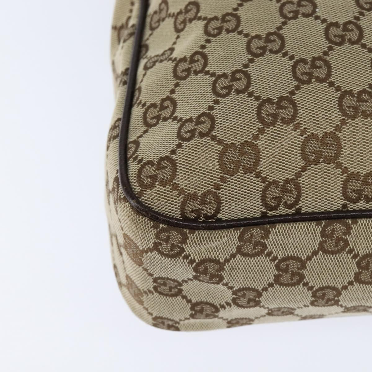 Gucci Front Pocket Messenger Bag GG Canvas