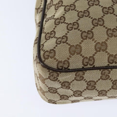 Gucci Front Pocket Messenger Bag GG Canvas