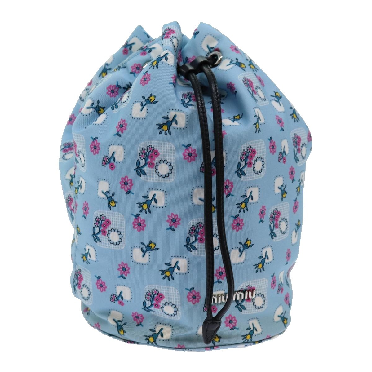 Miu Miu Drawstring Pouch Nylon