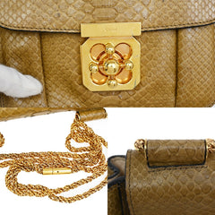 Chloe Elsie Shoulder Bag Perforated Leather