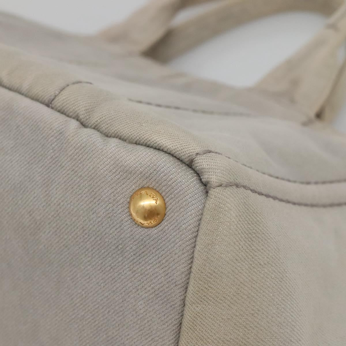 Prada Canapa Convertible Tote Canvas