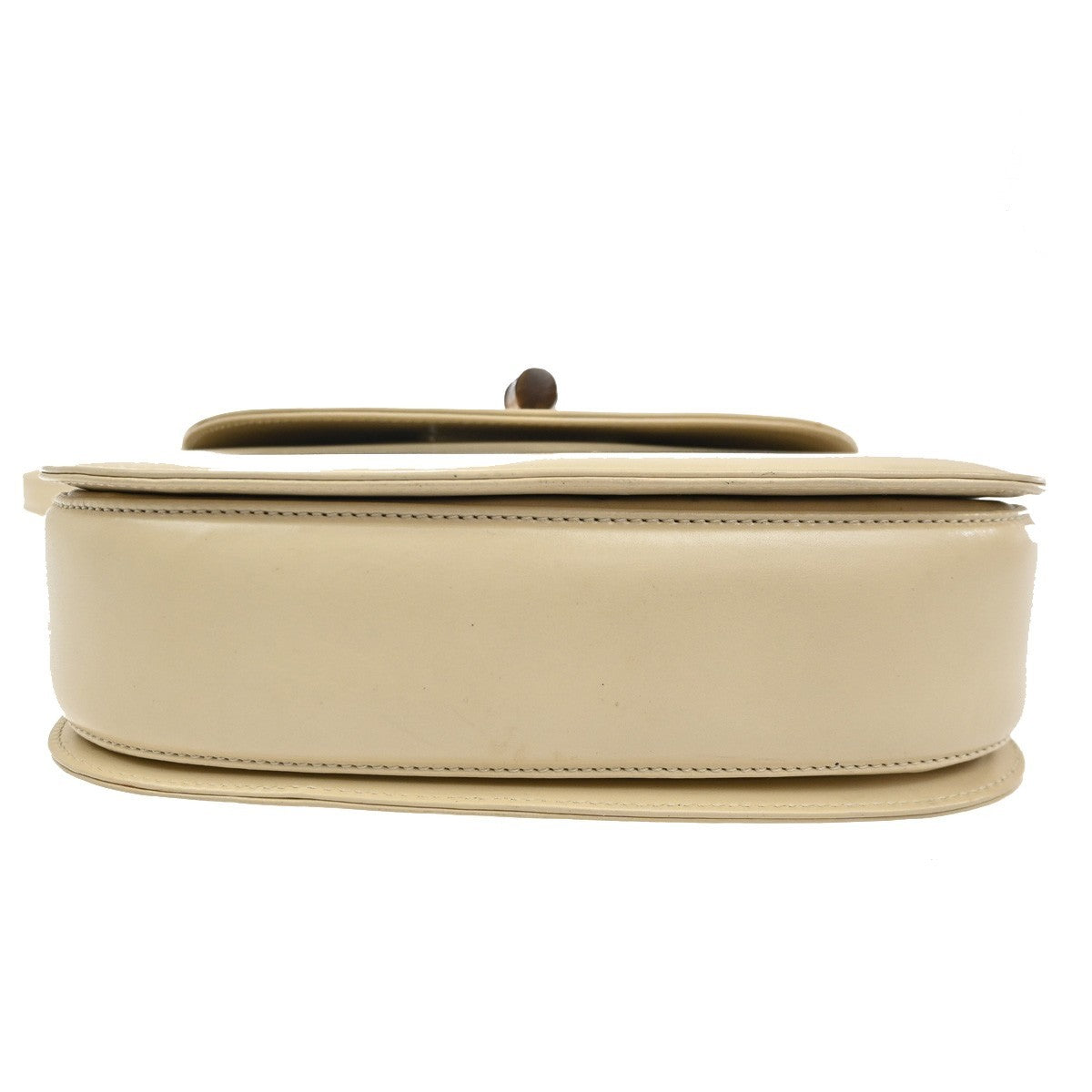 Gucci Vintage Convertible Bamboo Top Handle Bag Leather