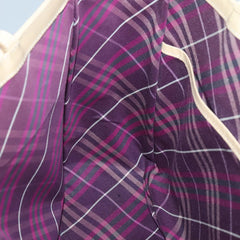 Burberry Nova Check Tote Leather